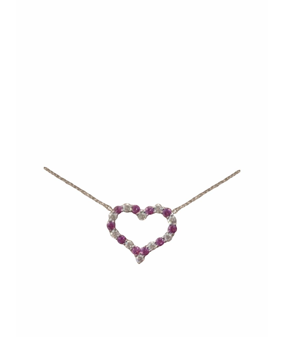 TIFFANY&CO Розовое платиновое колье, фото 1