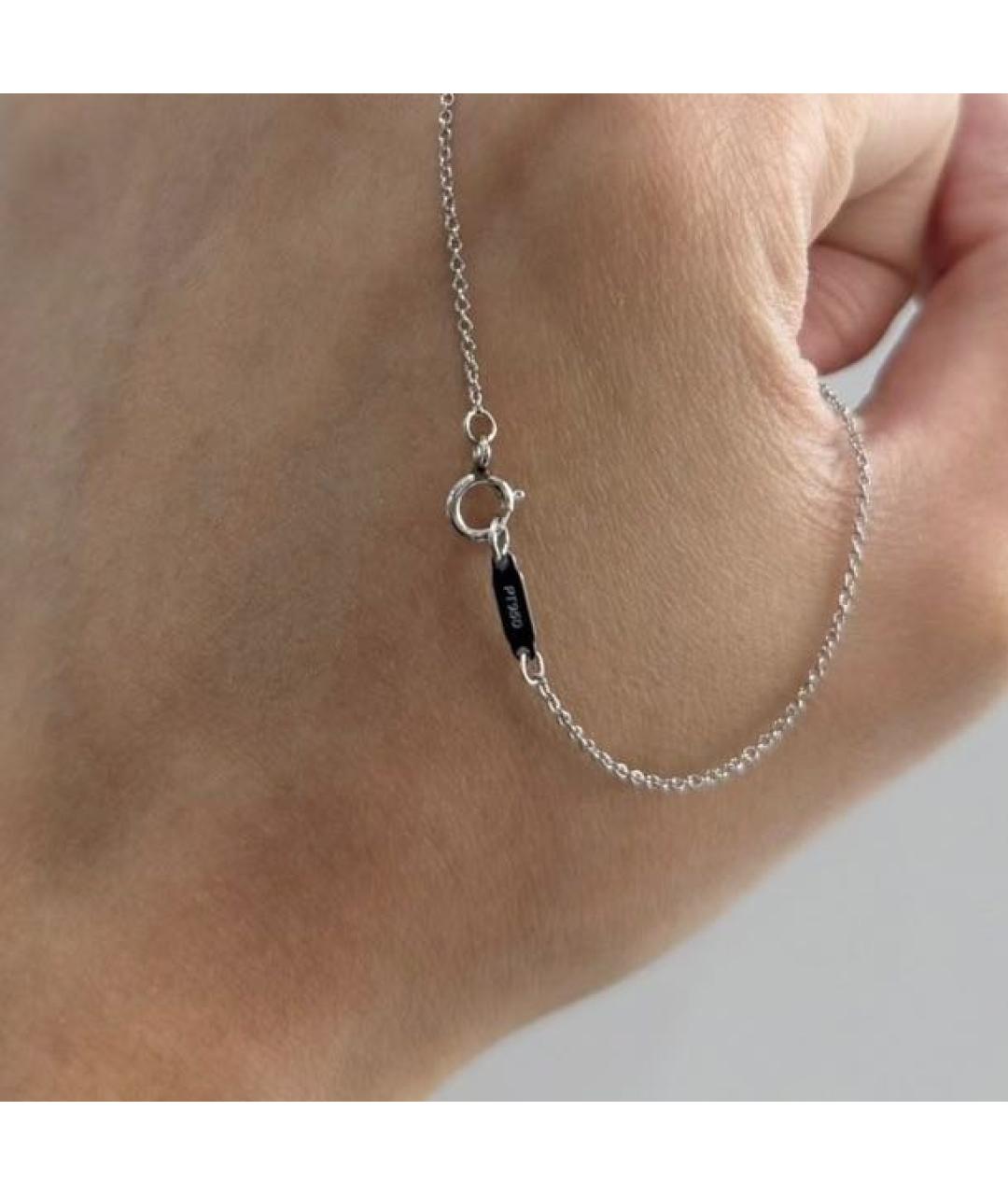 TIFFANY&CO Розовое платиновое колье, фото 4