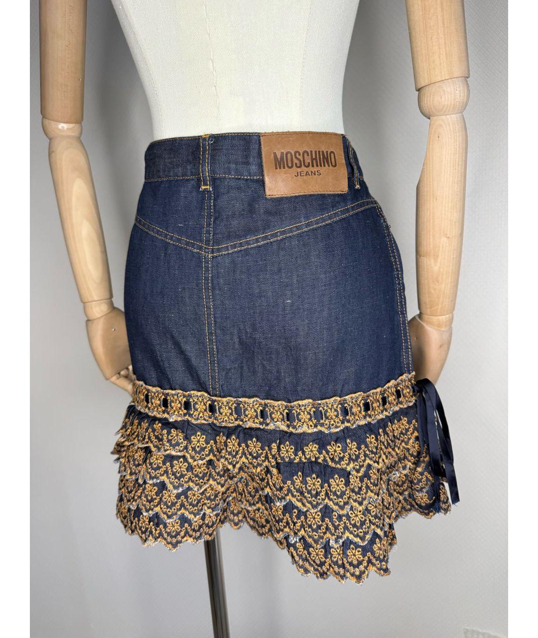 MOSCHINO Мульти юбка мини, фото 6