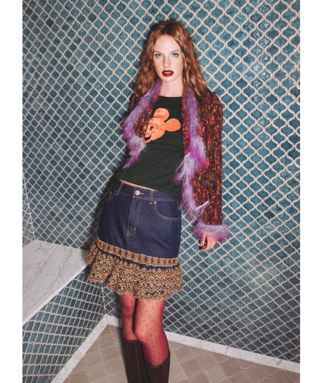 MOSCHINO Мульти юбка мини, фото 2