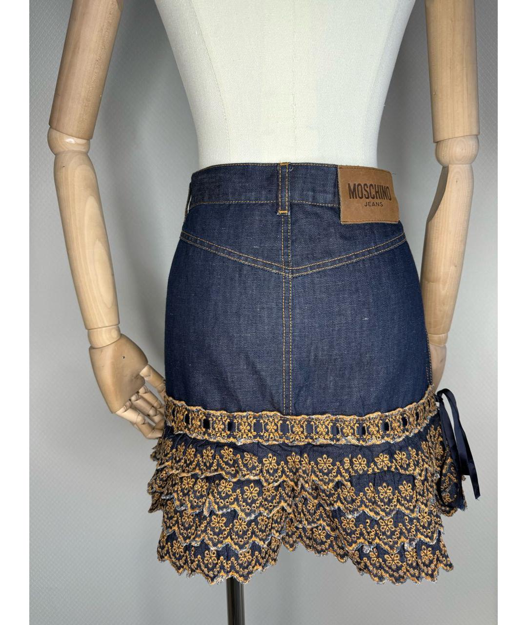 MOSCHINO Мульти юбка мини, фото 8