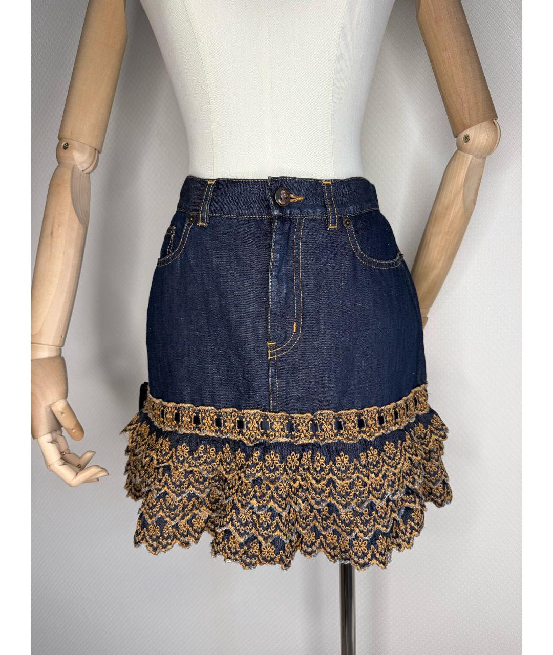 MOSCHINO Мульти юбка мини, фото 9