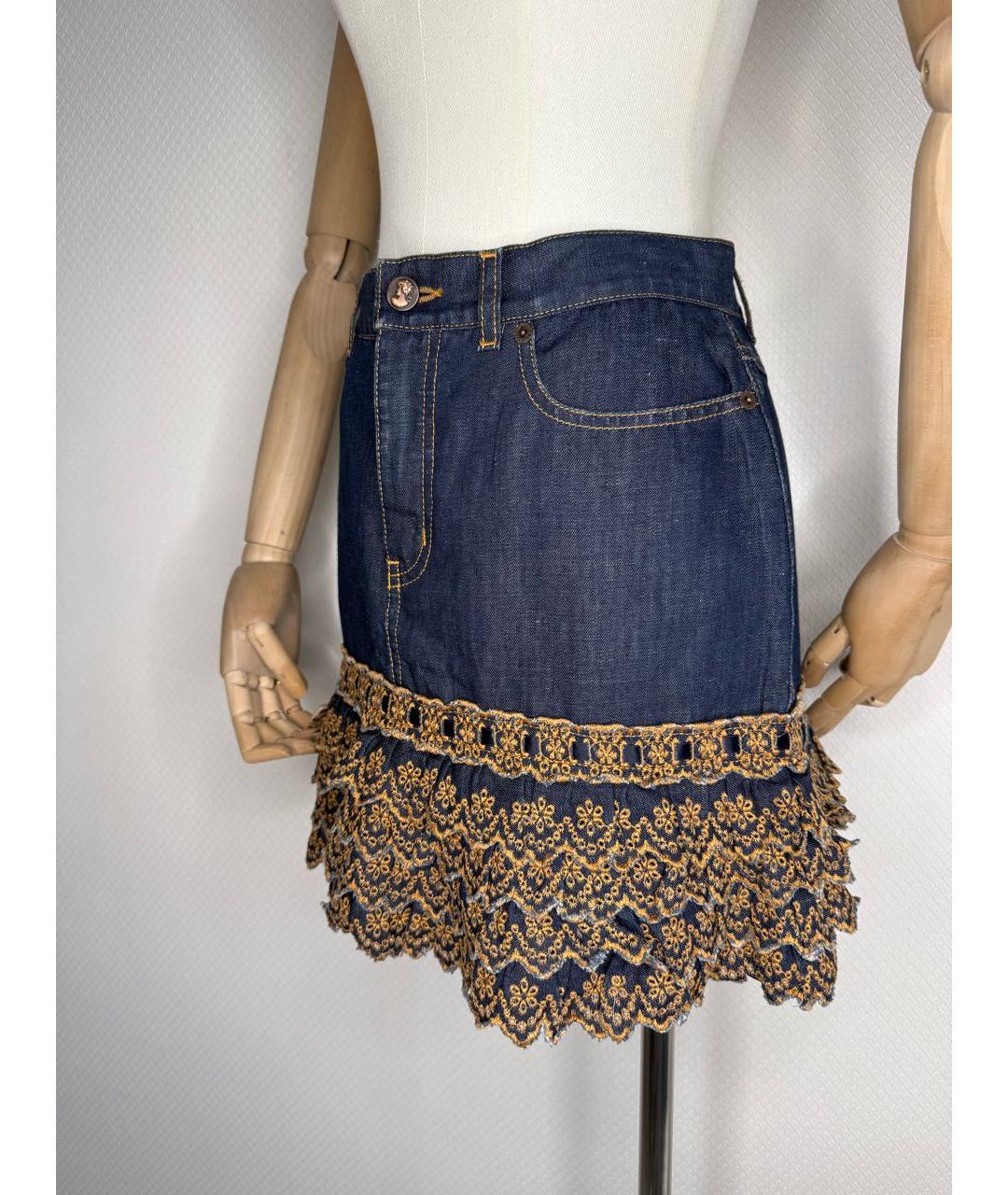 MOSCHINO Мульти юбка мини, фото 5