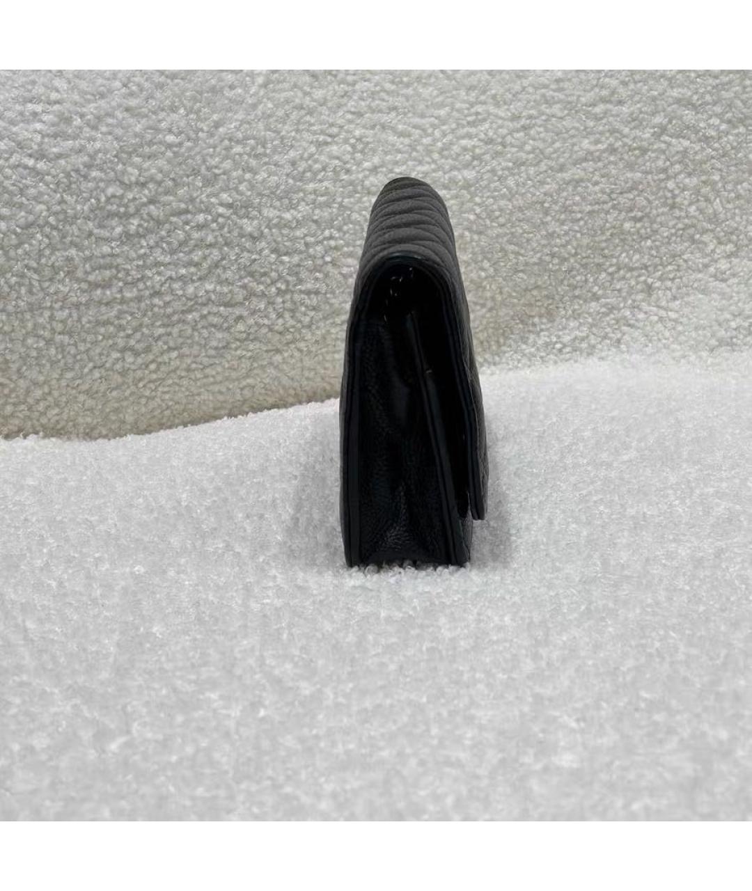 CHANEL Черная кожаная сумка через плечо, фото 4