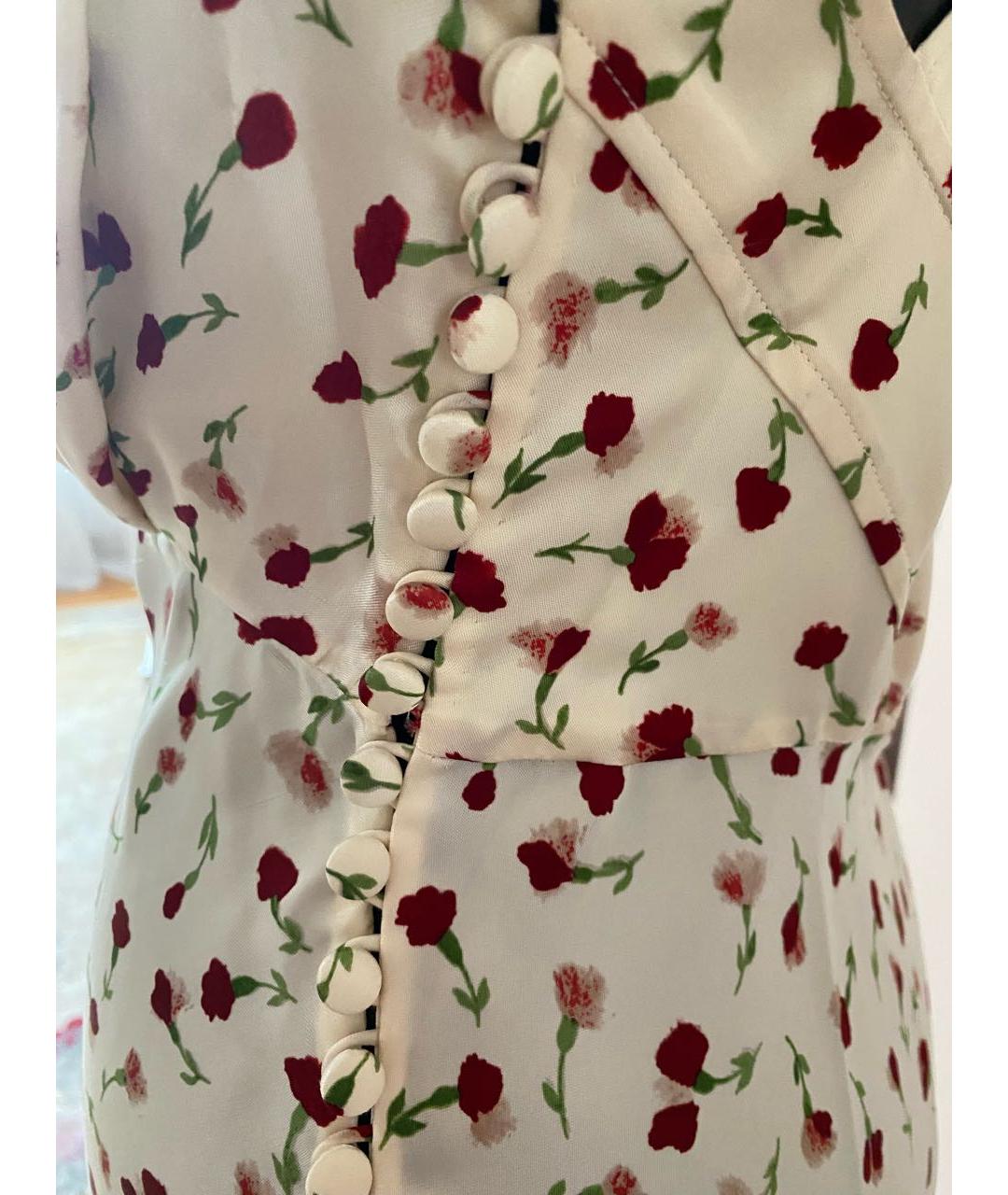 KHAITE Бежевый шелковый сарафан, фото 7