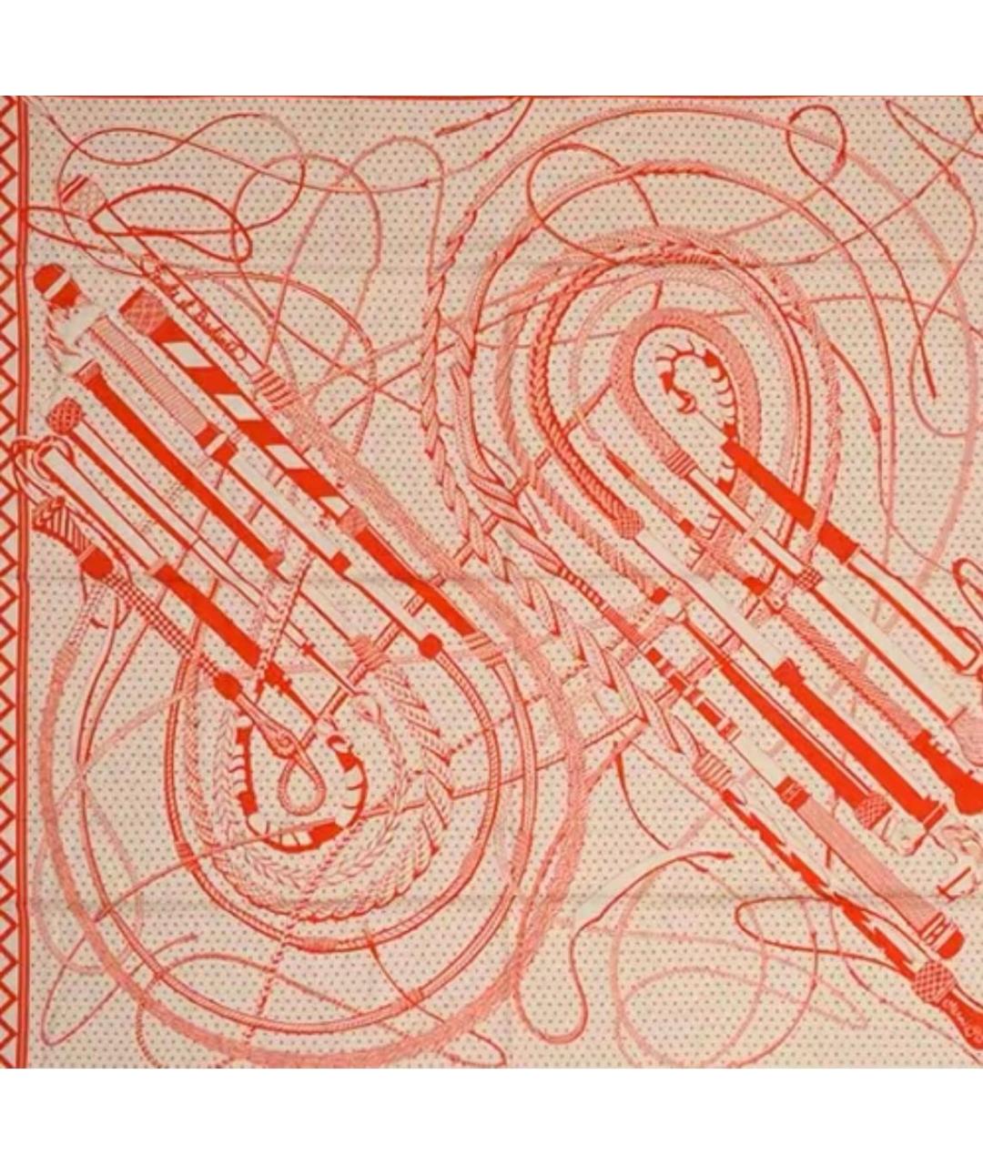 HERMES Мульти кашемировый платок, фото 2