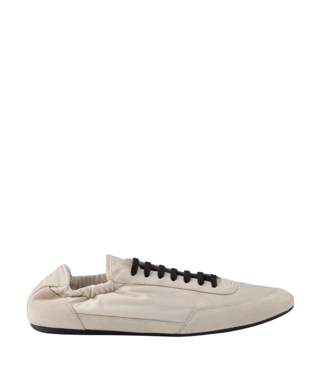 PRADA Белые кроссовки, фото 1