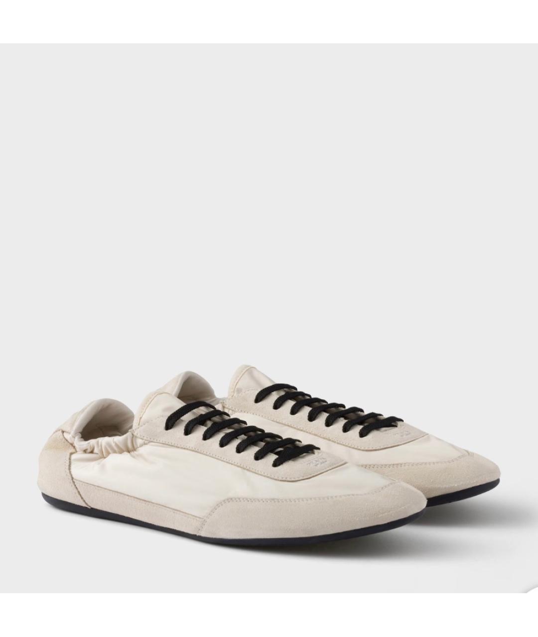 PRADA Белые кроссовки, фото 2