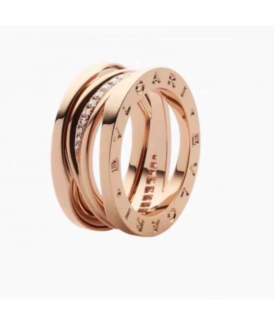 BVLGARI Розовое кольцо из розового золота, фото 5