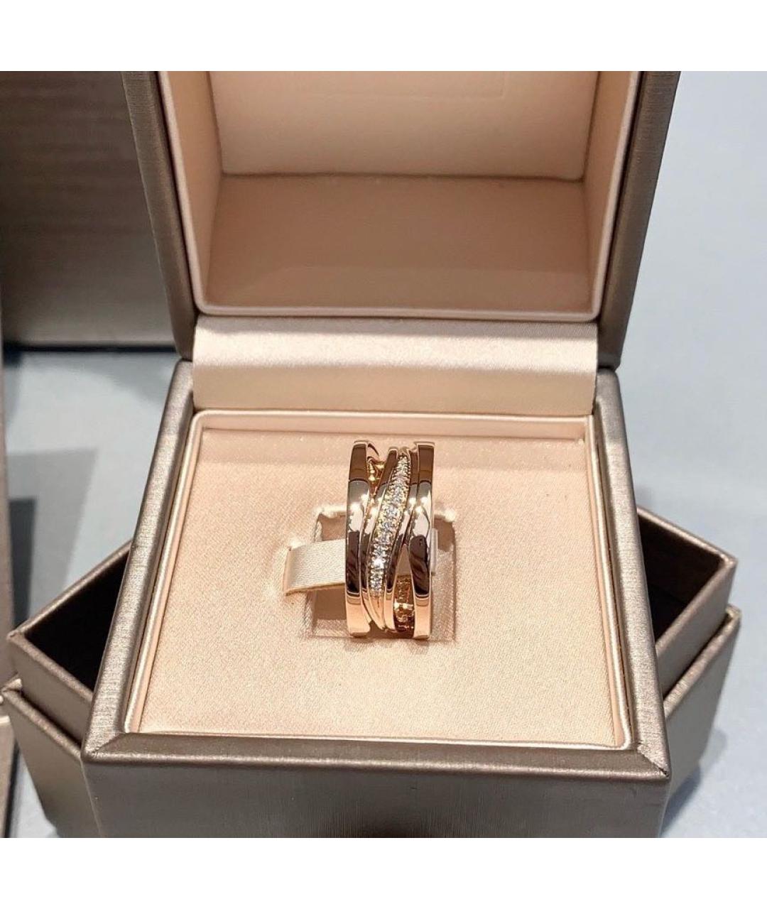 BVLGARI Розовое кольцо из розового золота, фото 3