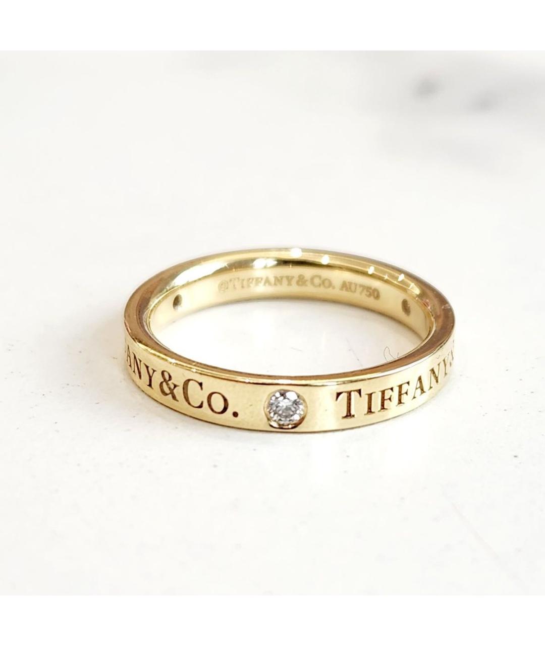 TIFFANY&CO Желтое кольцо из желтого золота, фото 2