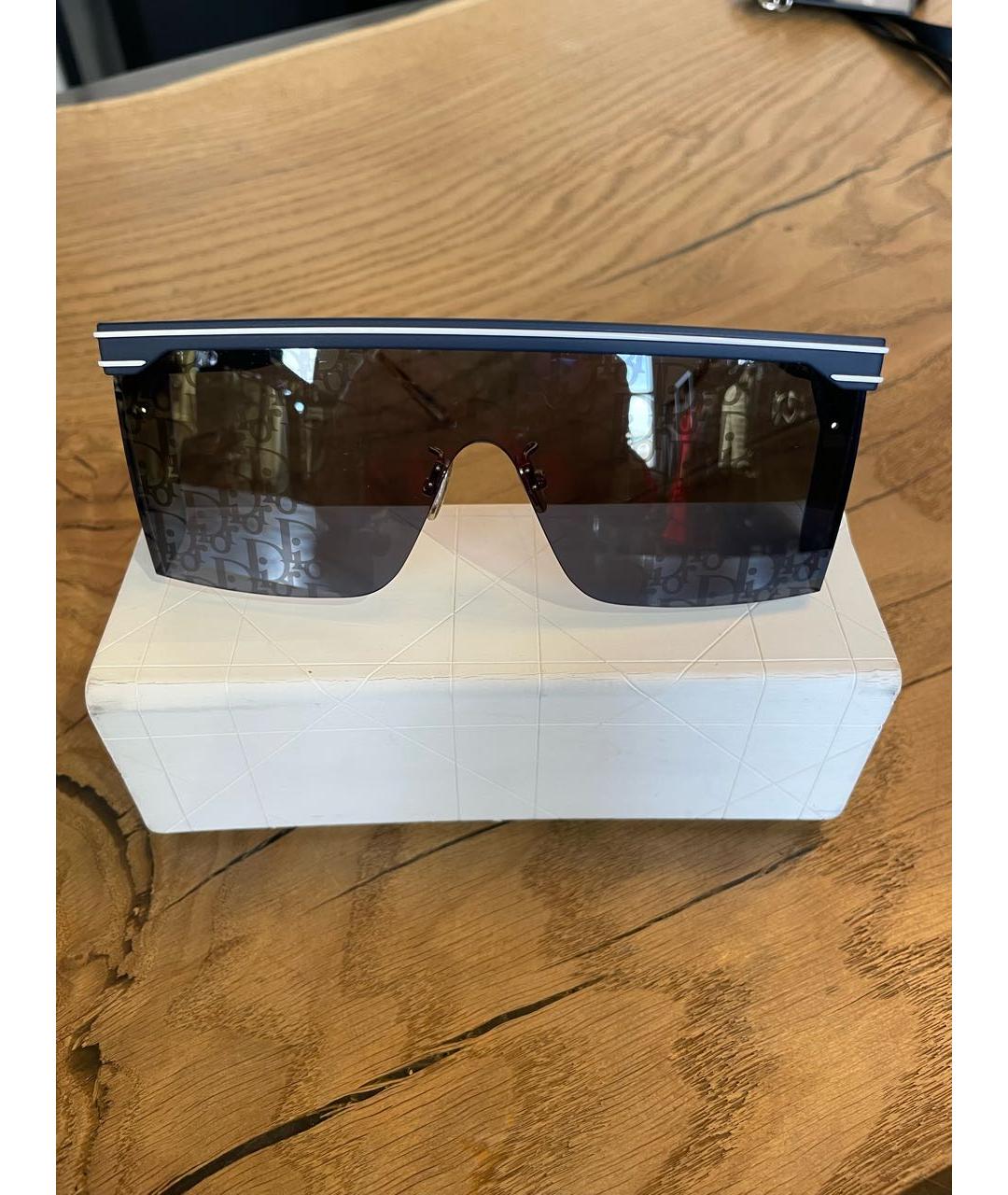 CHRISTIAN DIOR Синие пластиковые солнцезащитные очки, фото 9