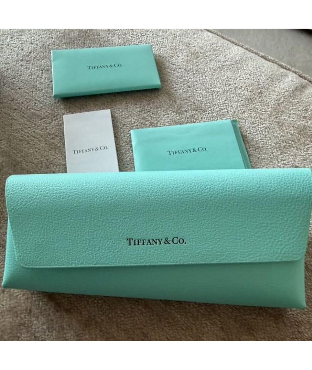 TIFFANY&CO Черные пластиковые солнцезащитные очки, фото 5