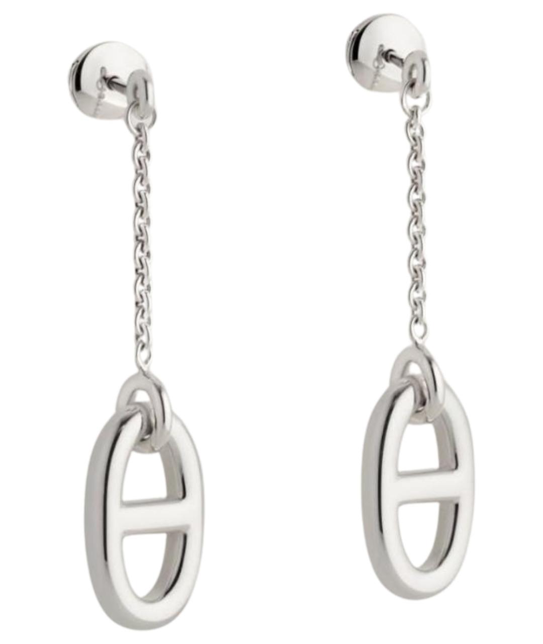 HERMES Серебряные серебряные серьги, фото 1