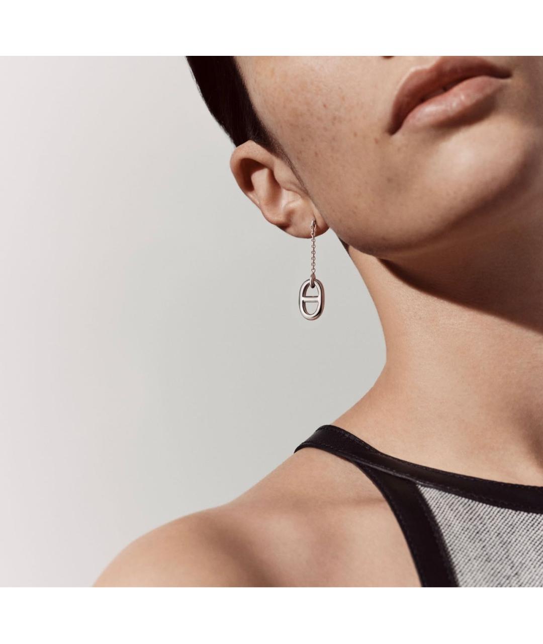 HERMES Серебряные серебряные серьги, фото 2