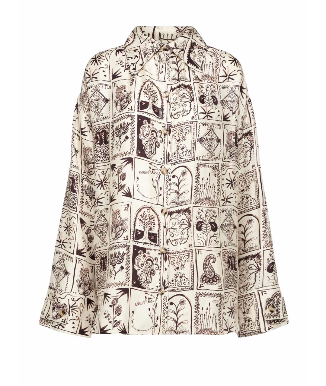 NANUSHKA Шелковая блузы, фото 1