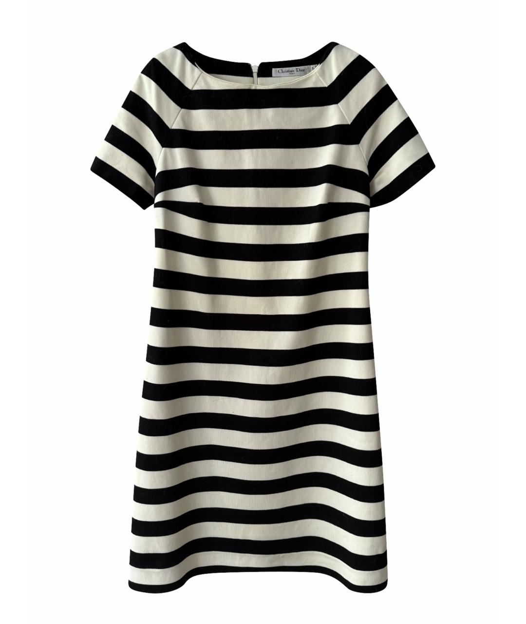 CHRISTIAN DIOR Мульти хлопковое повседневное платье, фото 1