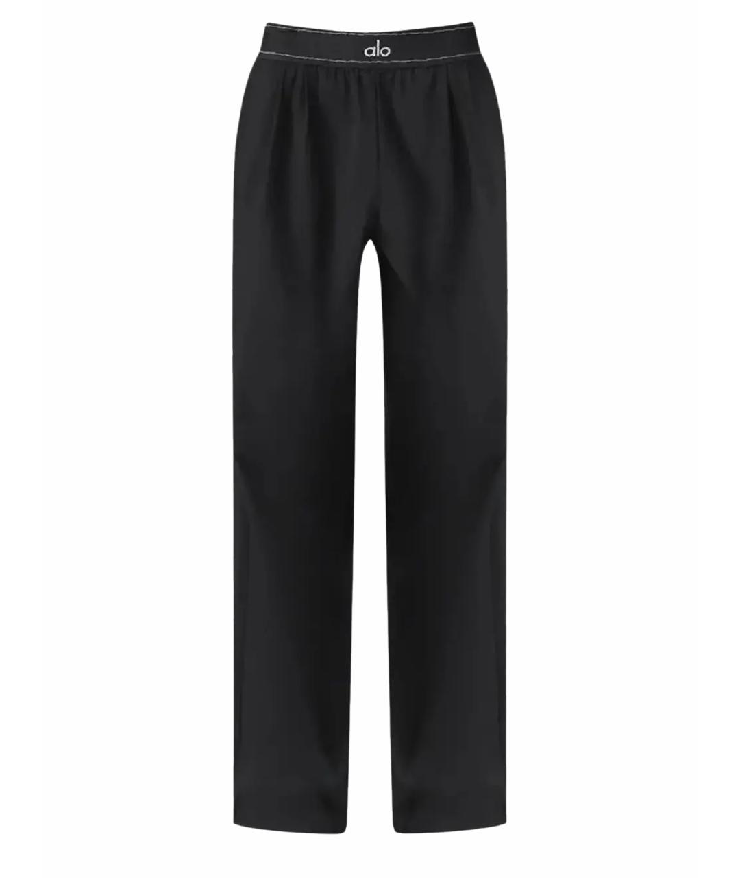 ALO YOGA Черные прямые брюки, фото 8