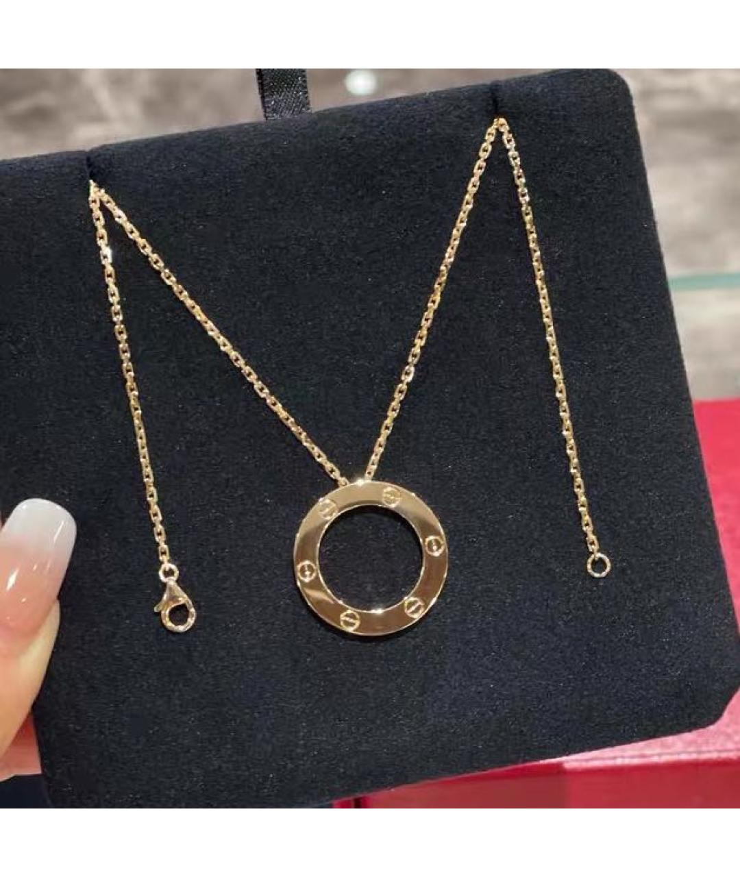 CARTIER Желтое колье из желтого золота, фото 5