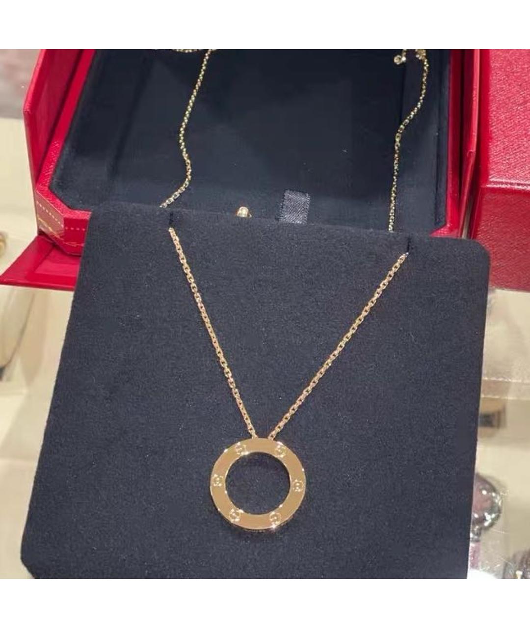 CARTIER Желтое колье из желтого золота, фото 3