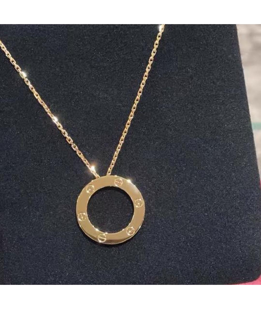 CARTIER Желтое колье из желтого золота, фото 4