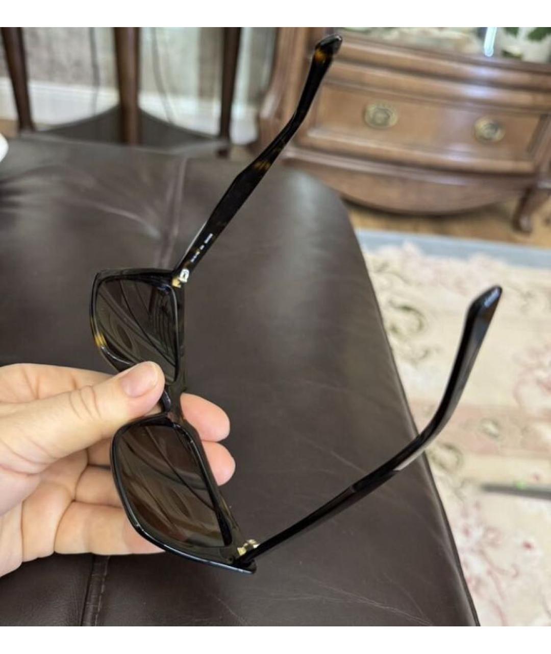 BALENCIAGA Черные пластиковые солнцезащитные очки, фото 8