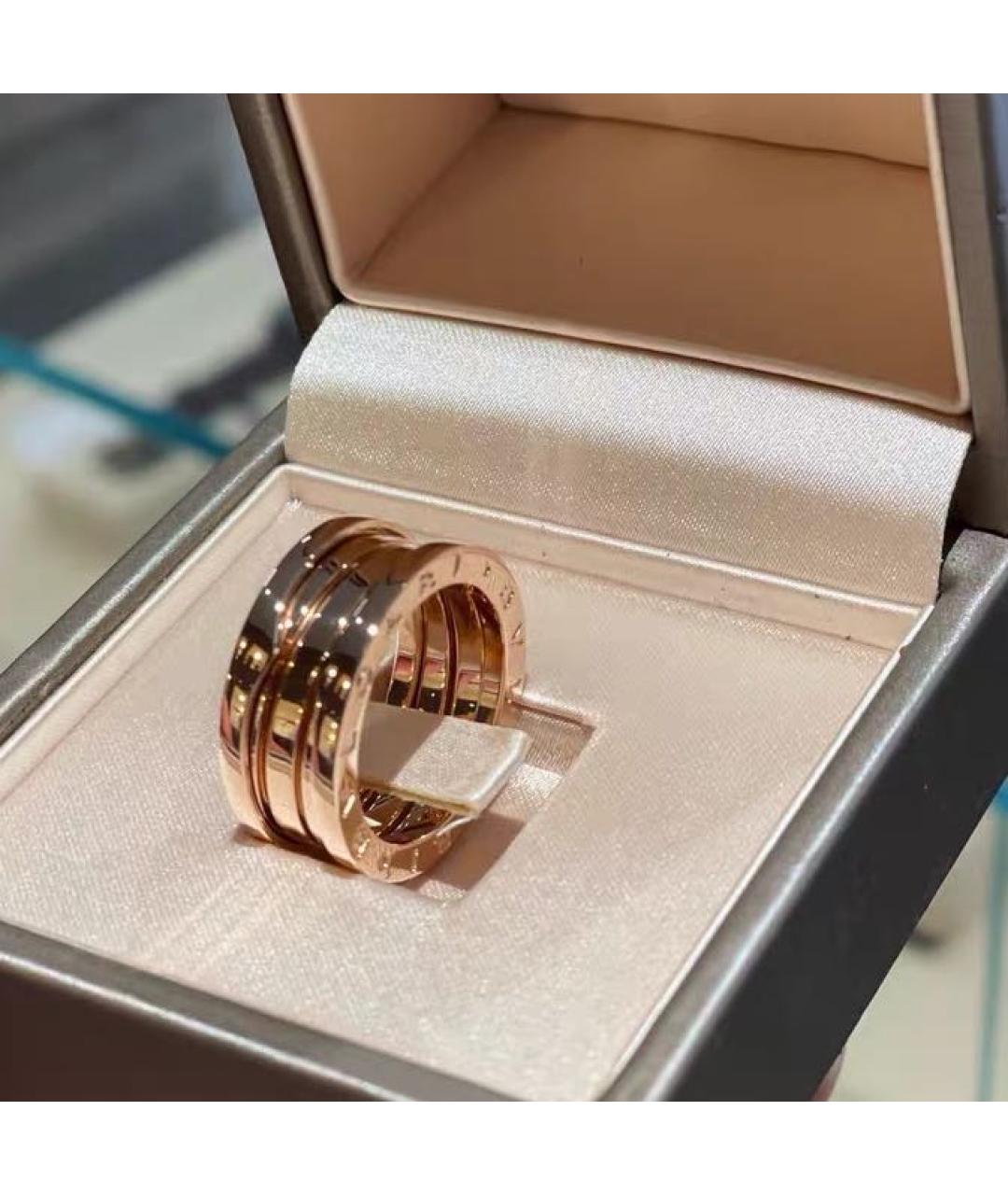 BVLGARI Розовое кольцо из розового золота, фото 3