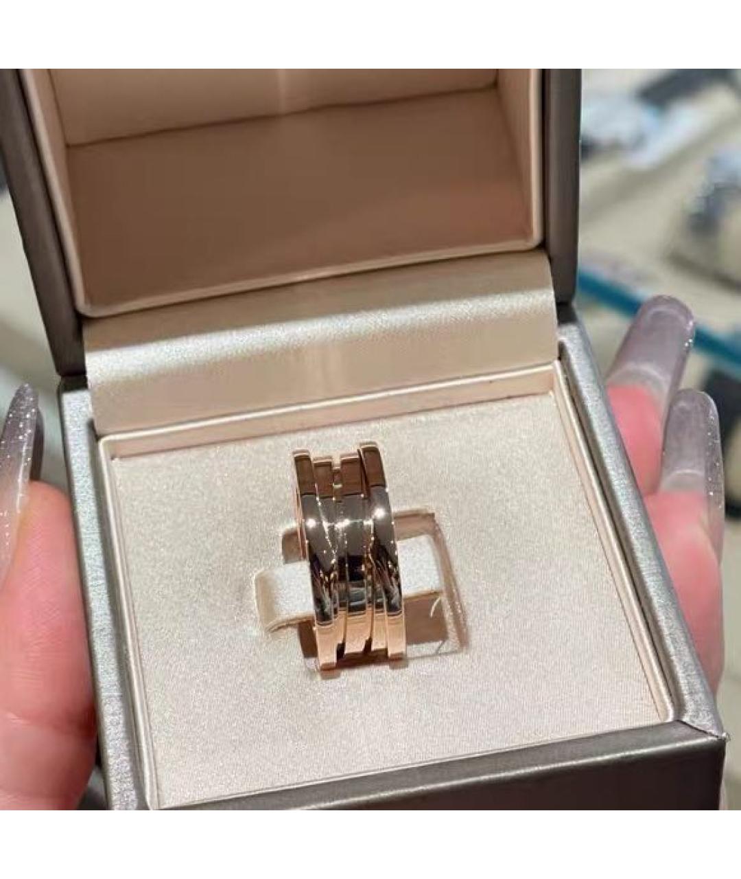 BVLGARI Розовое кольцо из розового золота, фото 4