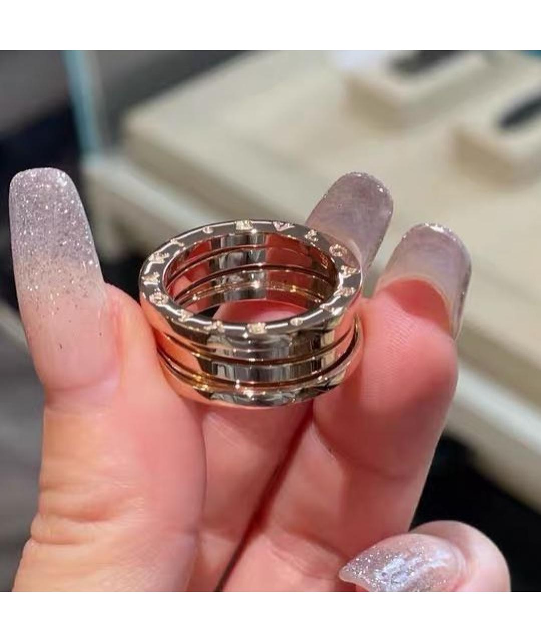 BVLGARI Розовое кольцо из розового золота, фото 6
