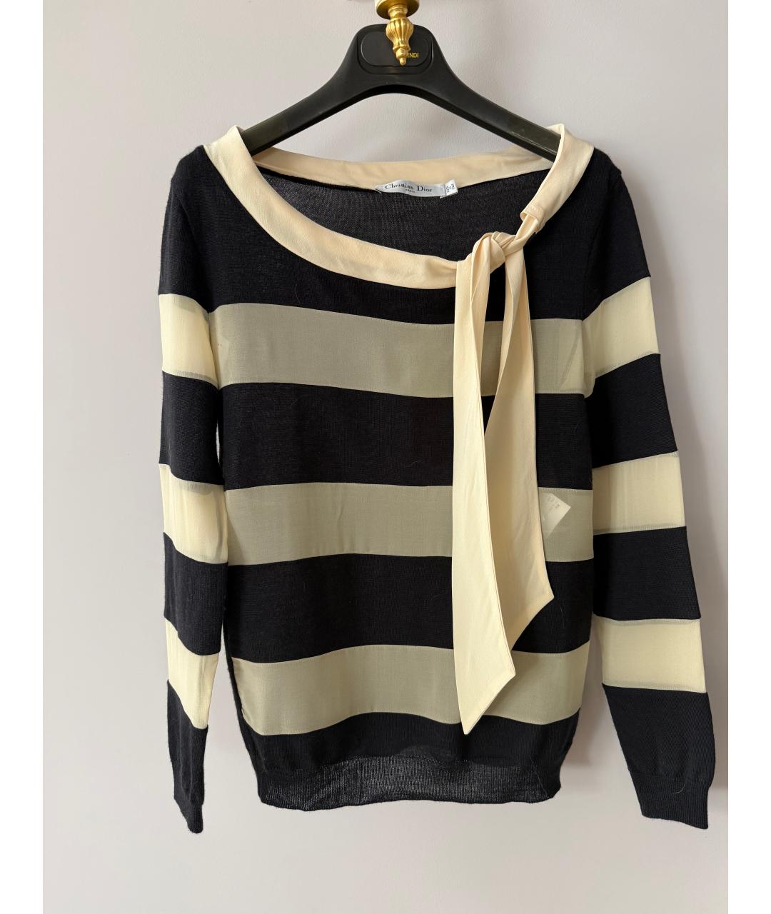 CHRISTIAN DIOR Мульти кашемировый джемпер / свитер, фото 7