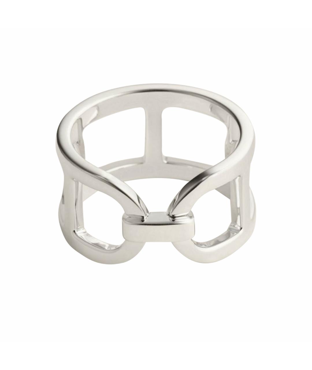 HERMES Серебряное серебряное кольцо, фото 1