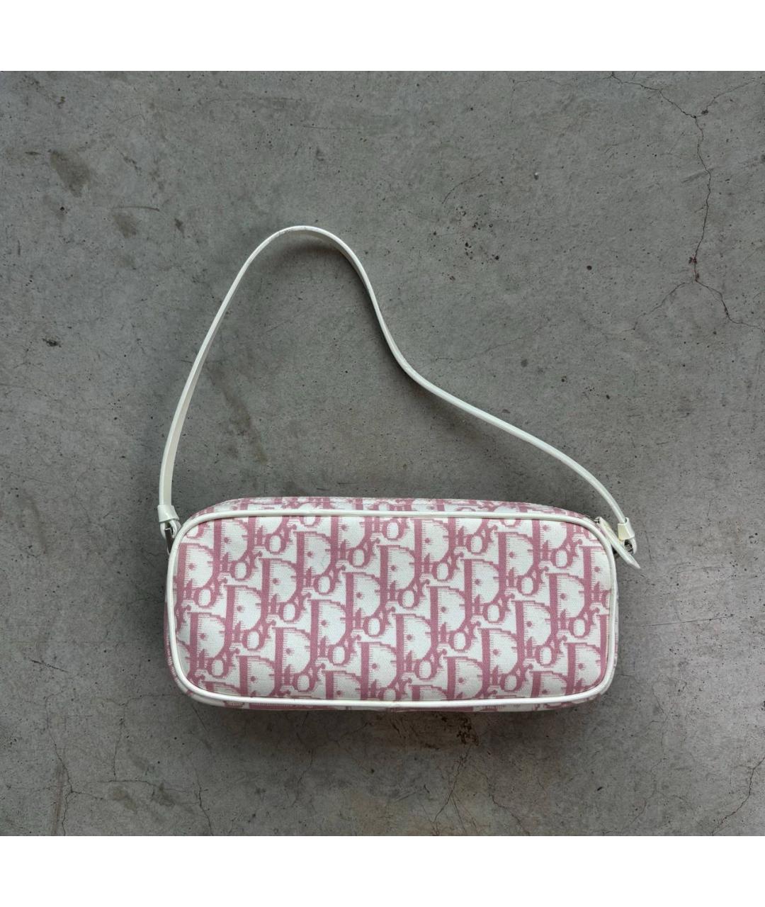 CHRISTIAN DIOR Розовая сумка с короткими ручками, фото 4