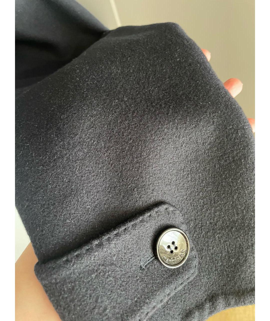 MANZONI 24 Темно-синее кашемировое пальто, фото 7