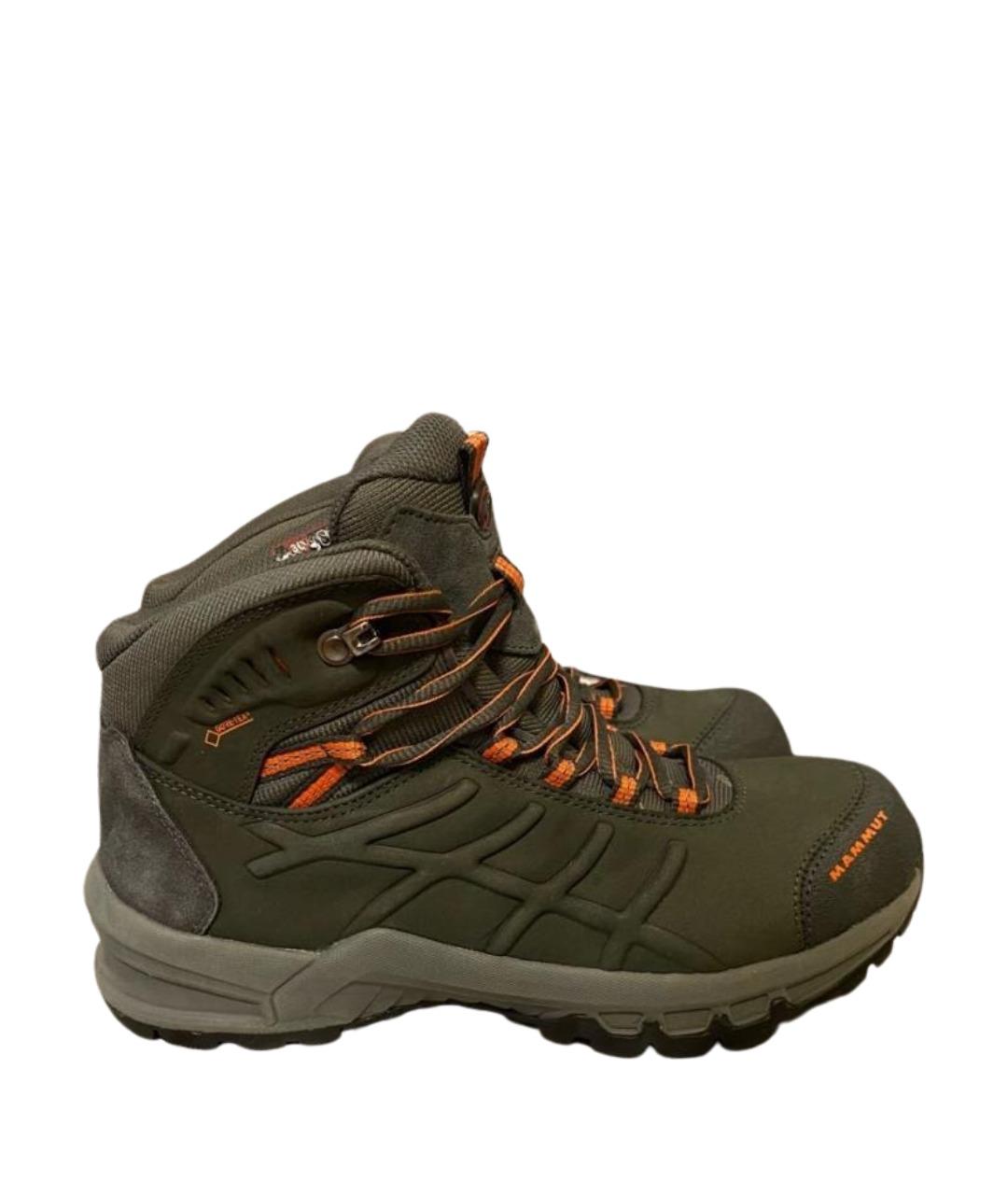 MAMMUT SWISS1862 Серебряные кожаные ботинки, фото 1