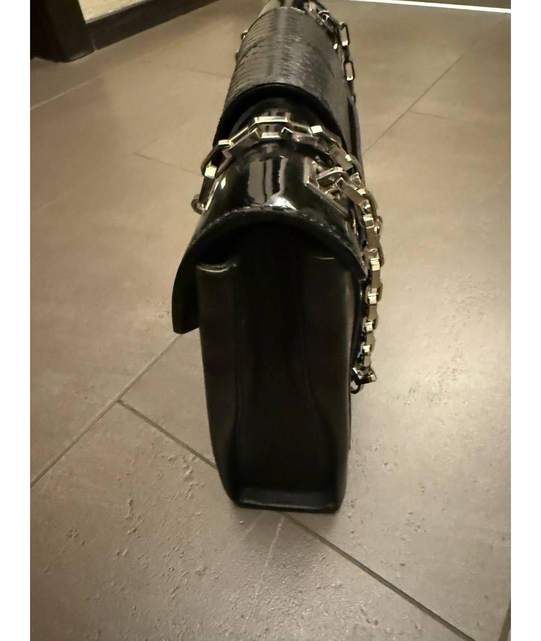 CARTIER Черная кожаная сумка тоут, фото 6