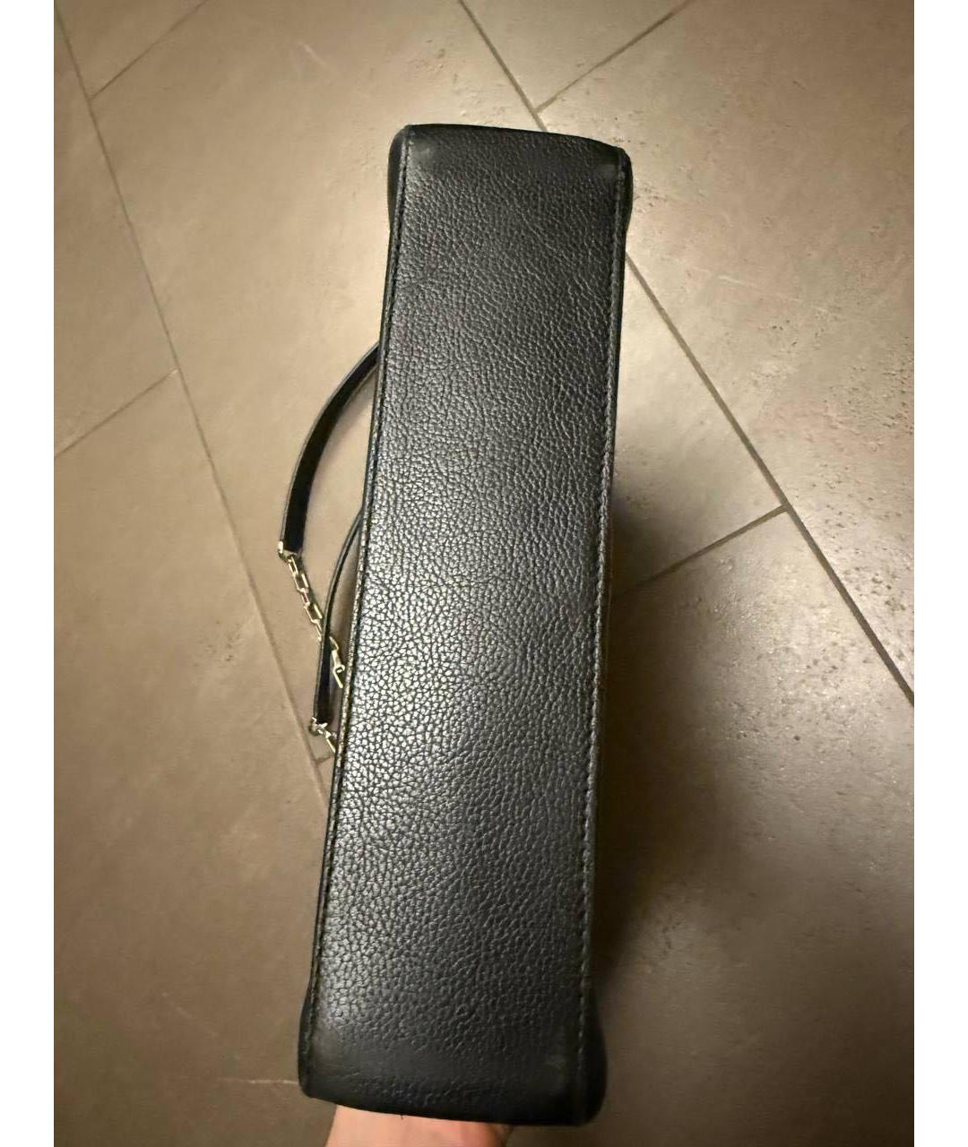 CARTIER Черная кожаная сумка тоут, фото 2