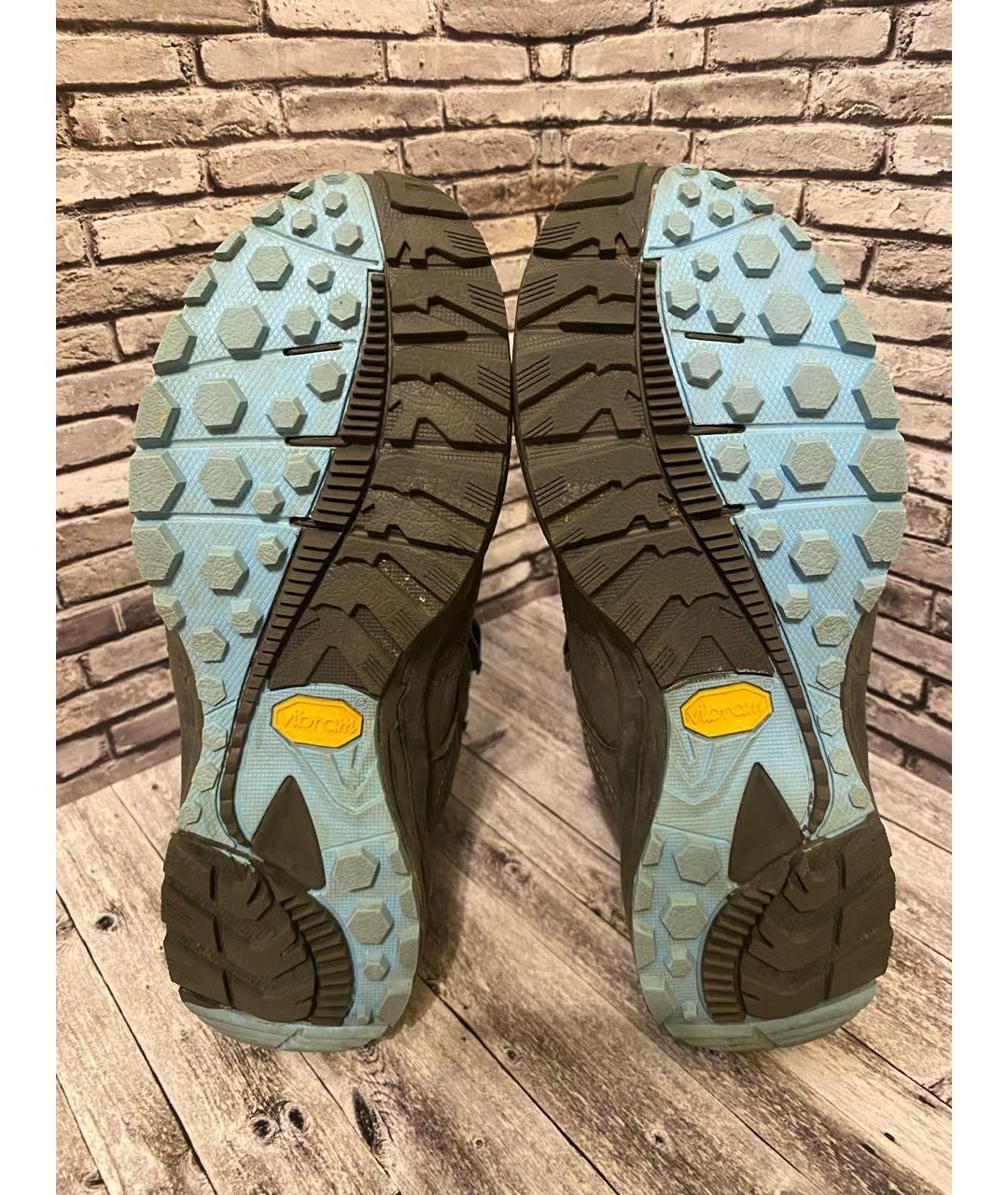 MAMMUT SWISS1862 Серые кожаные ботинки, фото 4