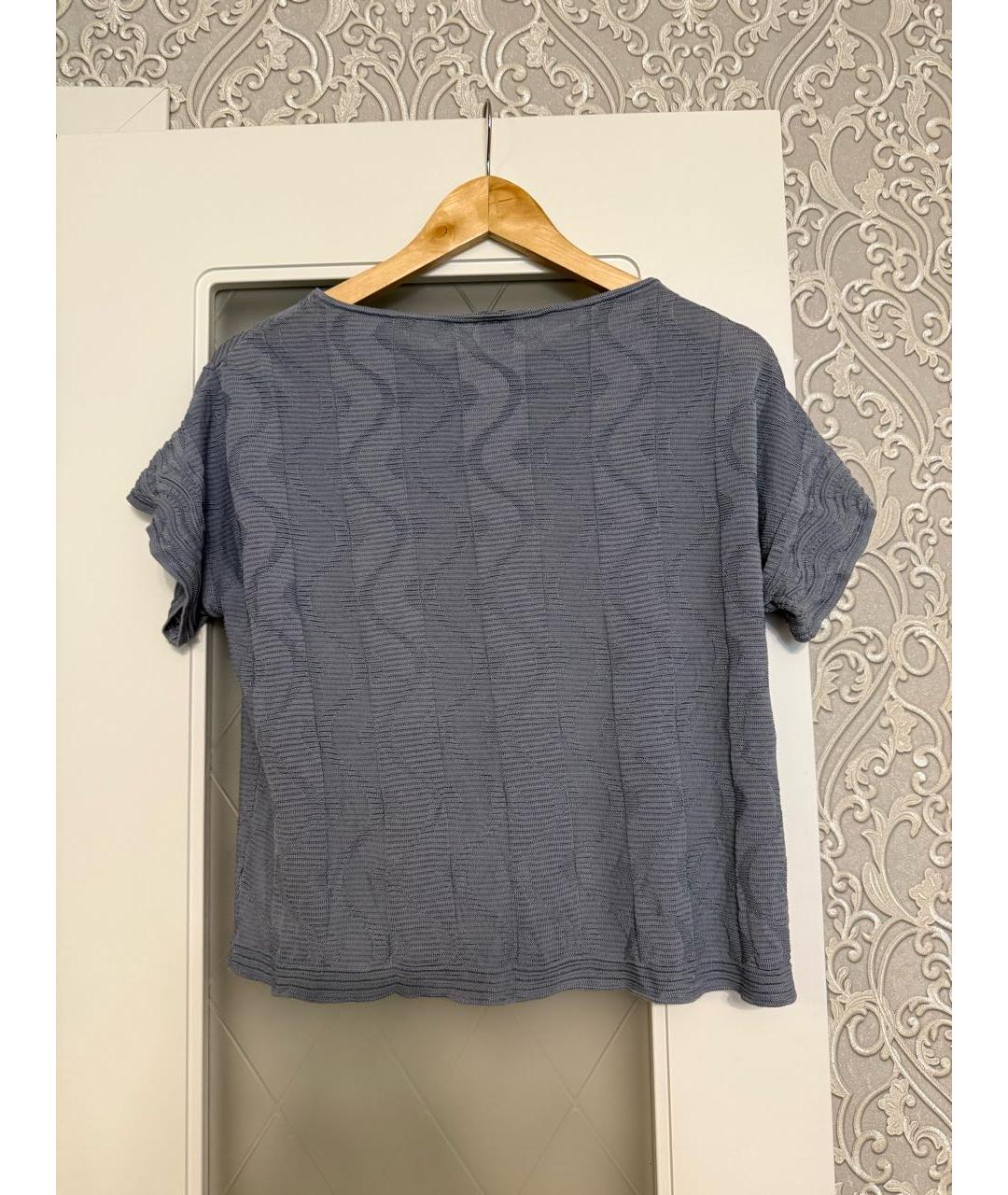 MISSONI Голубая вискозная футболка, фото 2