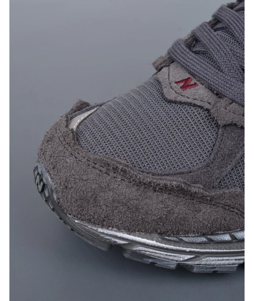 NEW BALANCE Черные замшевые кроссовки, фото 7