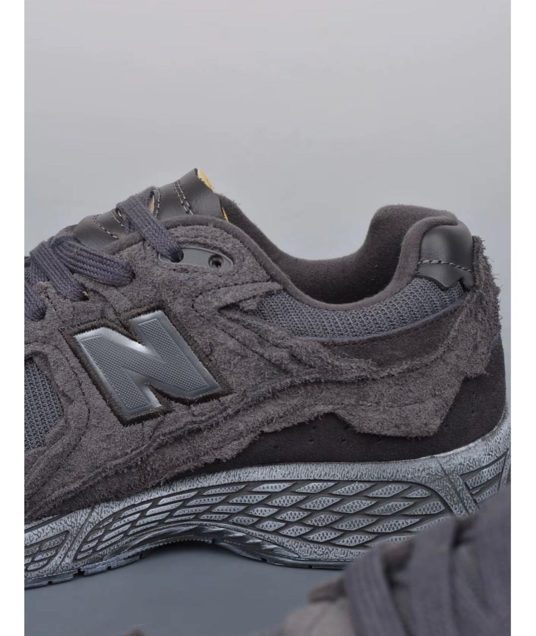 NEW BALANCE Черные замшевые кроссовки, фото 8
