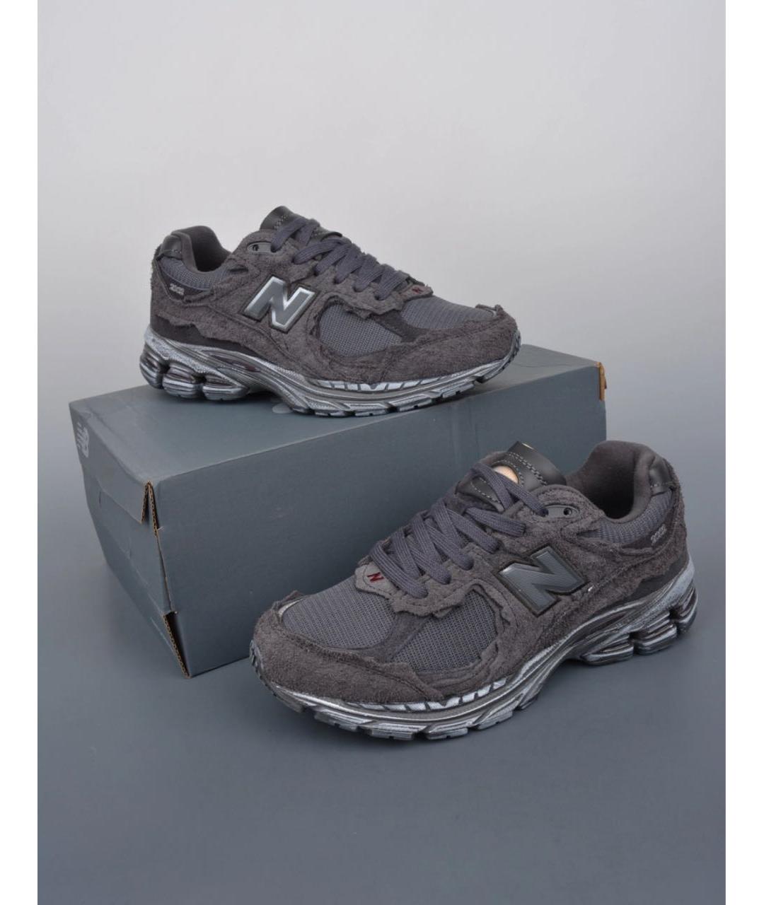 NEW BALANCE Черные замшевые кроссовки, фото 5