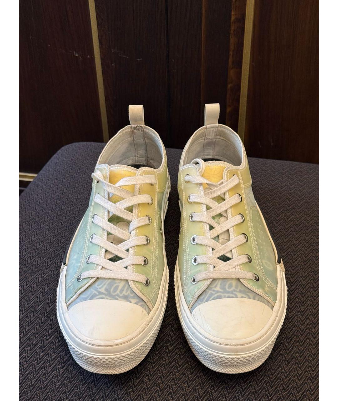 CHRISTIAN DIOR Мульти резиновые низкие кроссовки / кеды, фото 2