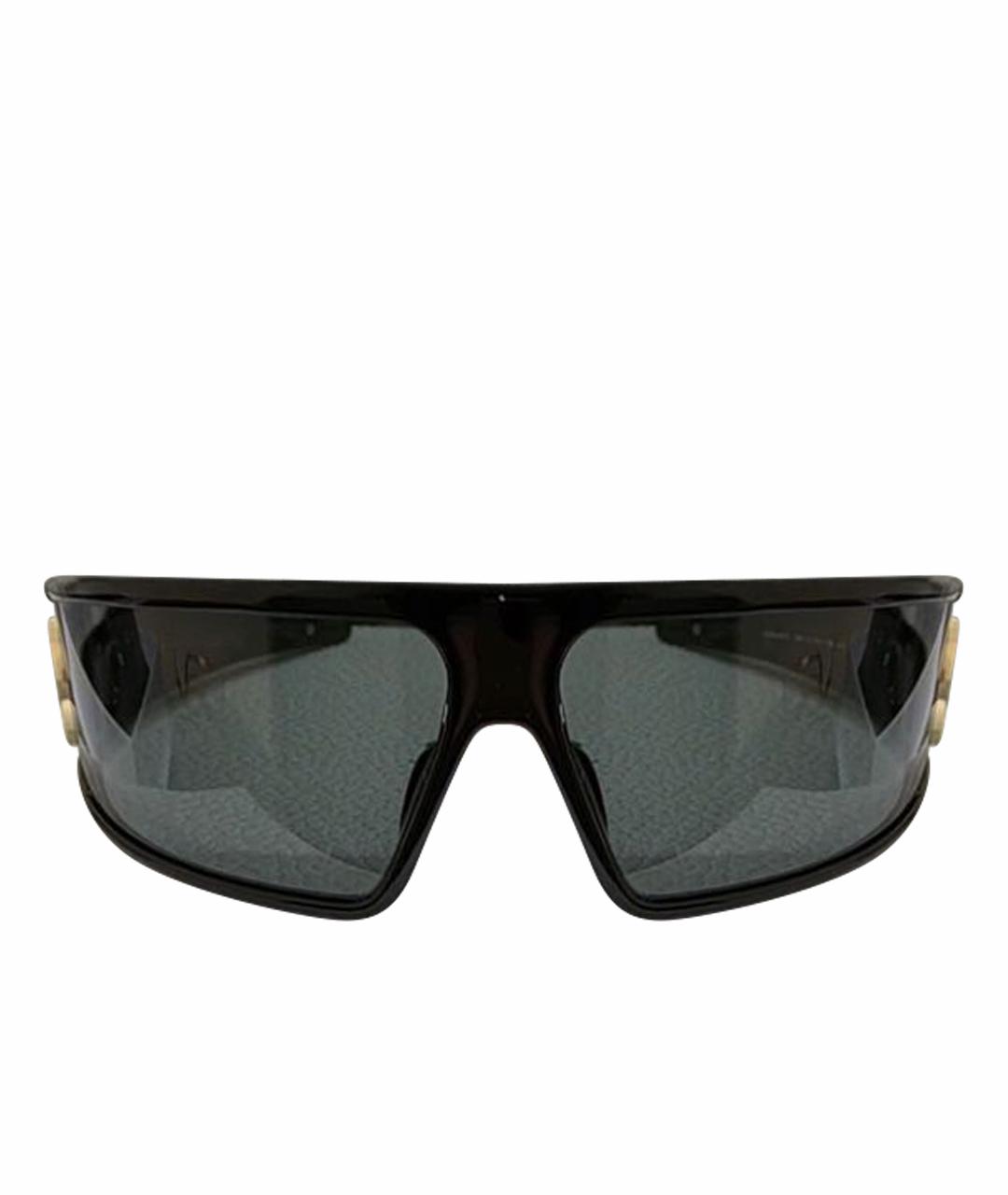 CHRISTIAN DIOR Черные пластиковые солнцезащитные очки, фото 1