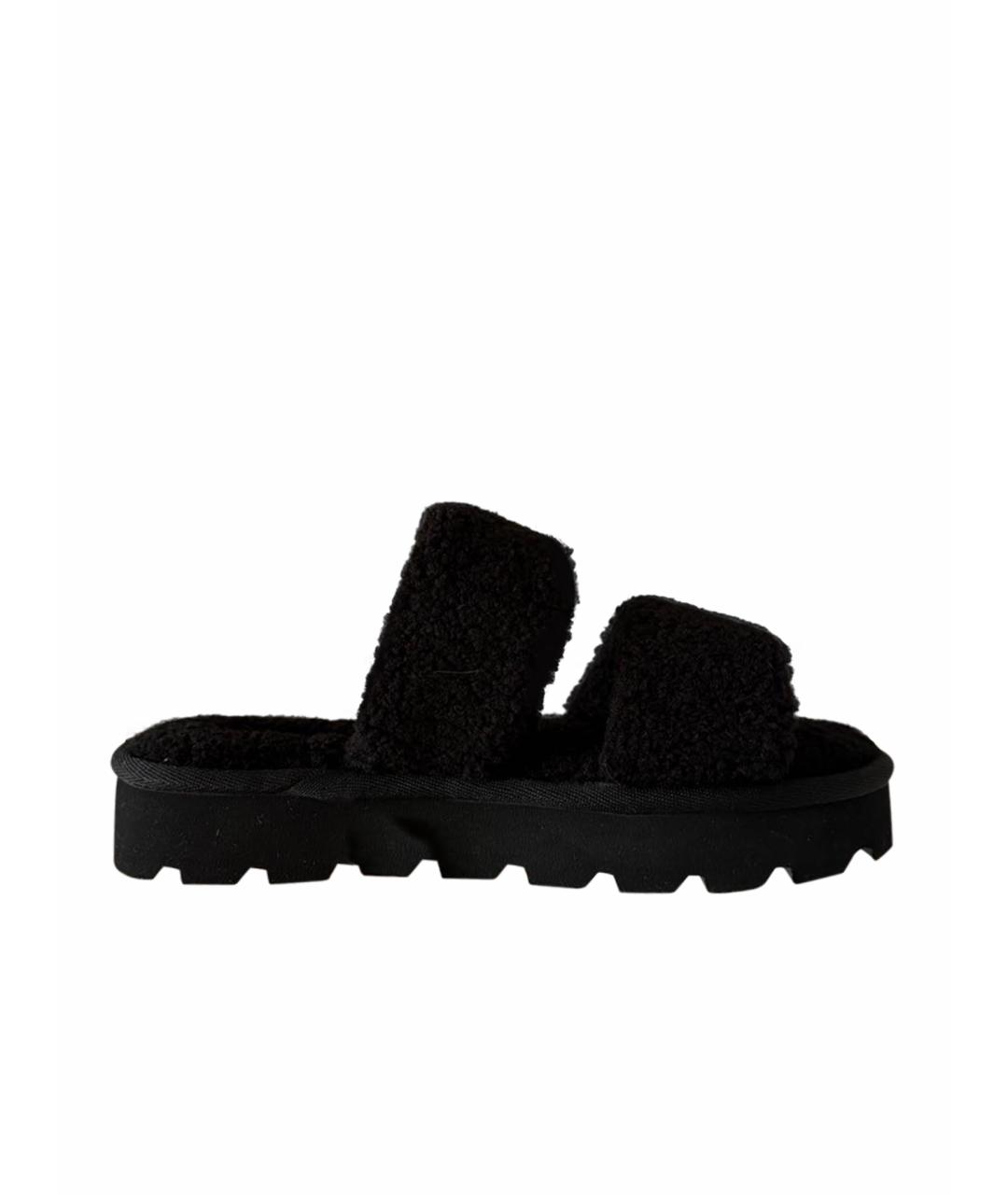 MICHAEL KORS Черные шлепанцы, фото 1