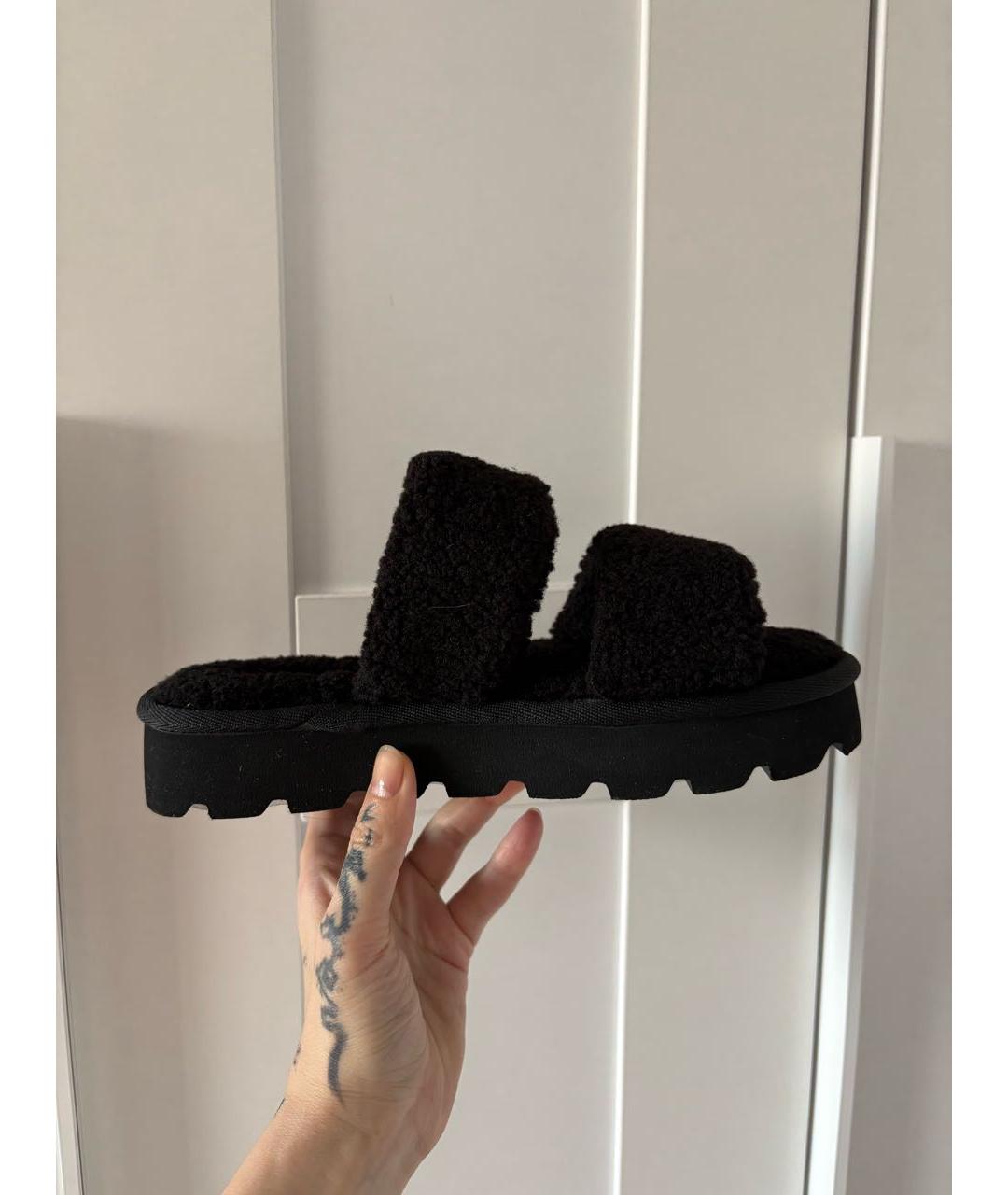 MICHAEL KORS Черные шлепанцы, фото 7