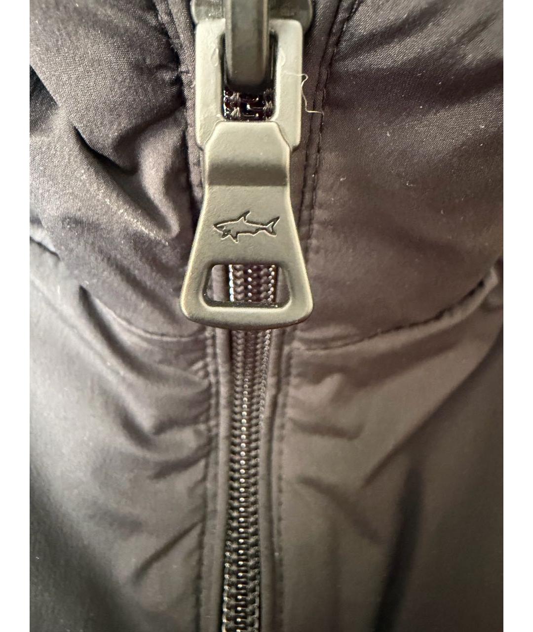 PAUL & SHARK Черная полиамидовая куртка, фото 4