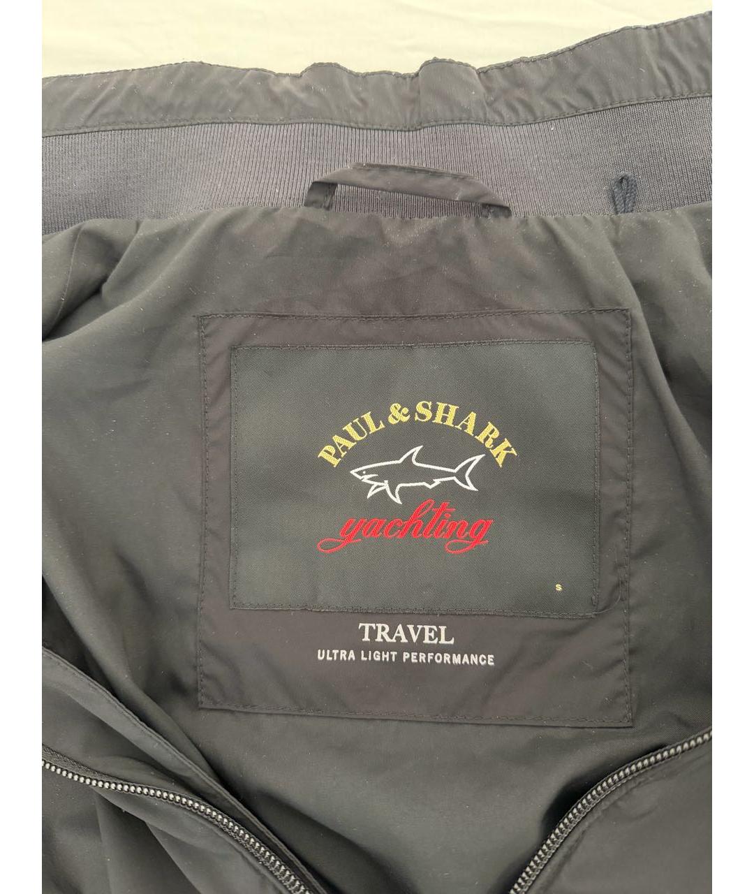 PAUL & SHARK Черная полиамидовая куртка, фото 5