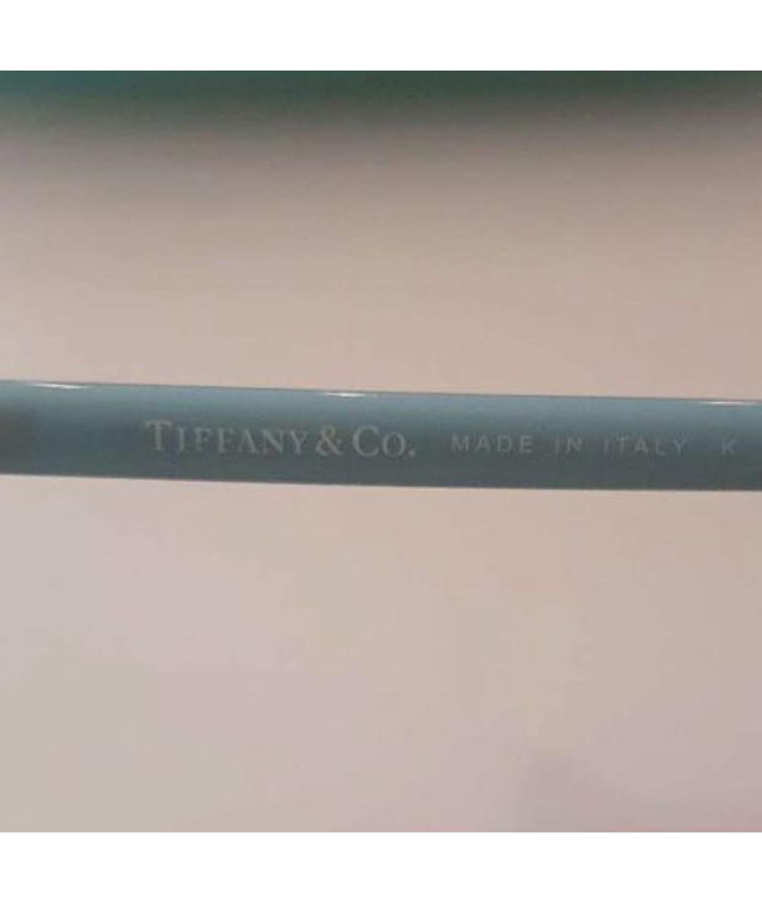 TIFFANY&CO Черные пластиковые солнцезащитные очки, фото 4
