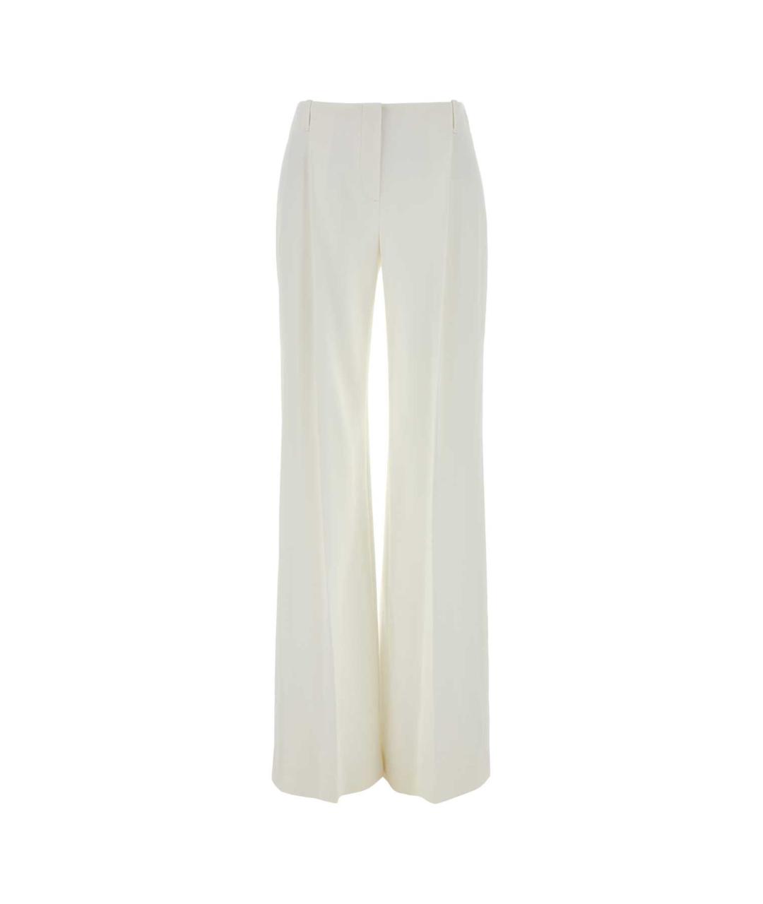 ERMANNO SCERVINO Белые ацетатные брюки широкие, фото 1