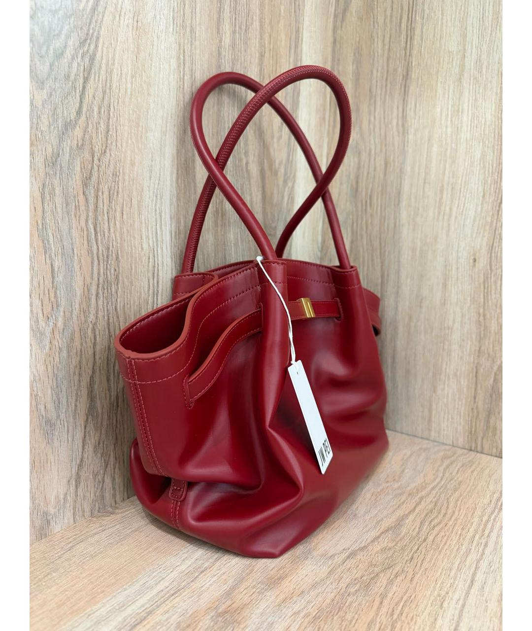 JW PEI Красная сумка с короткими ручками из искусственной кожи, фото 2